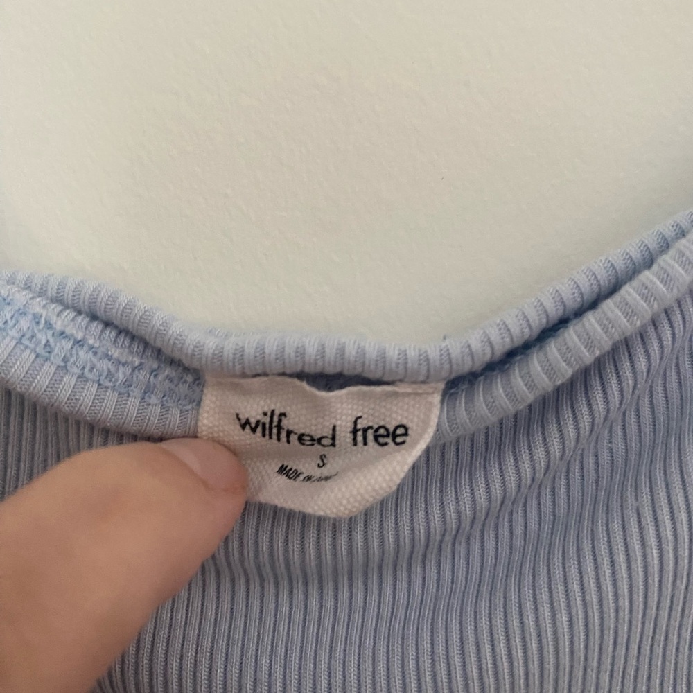 Wilfred Free Ribbed Midi Dress - Picture 6 of 7